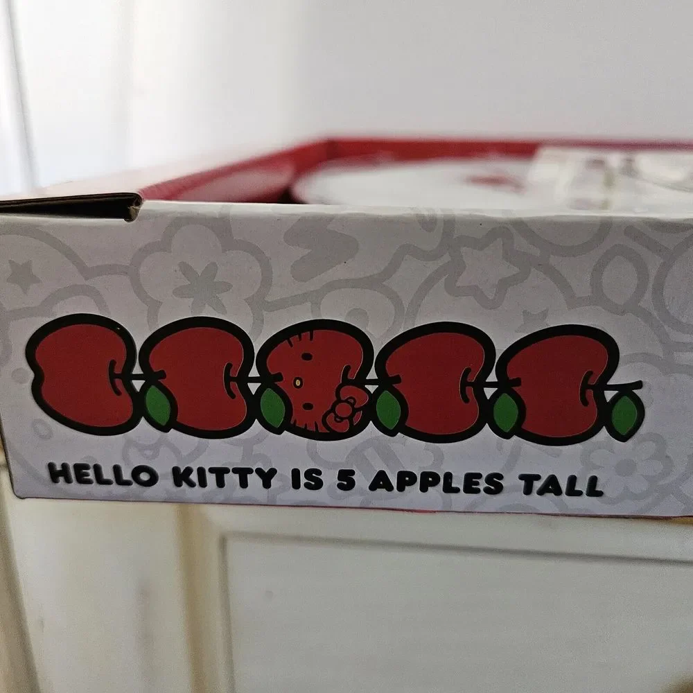Over-sized Giant 18” Wide‎ Hello Kitty Wall Clock NEW